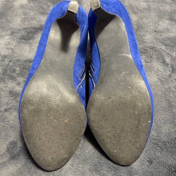 Beautiful Style & Co. Blue Booties - Picture 5 of 5